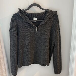 H&M Charcoal Turtleneck Sweater
